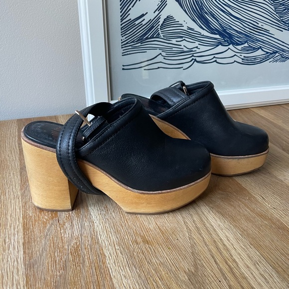 Charlotte Stone Bonnie in black leather, size 5 - Picture 6 of 7